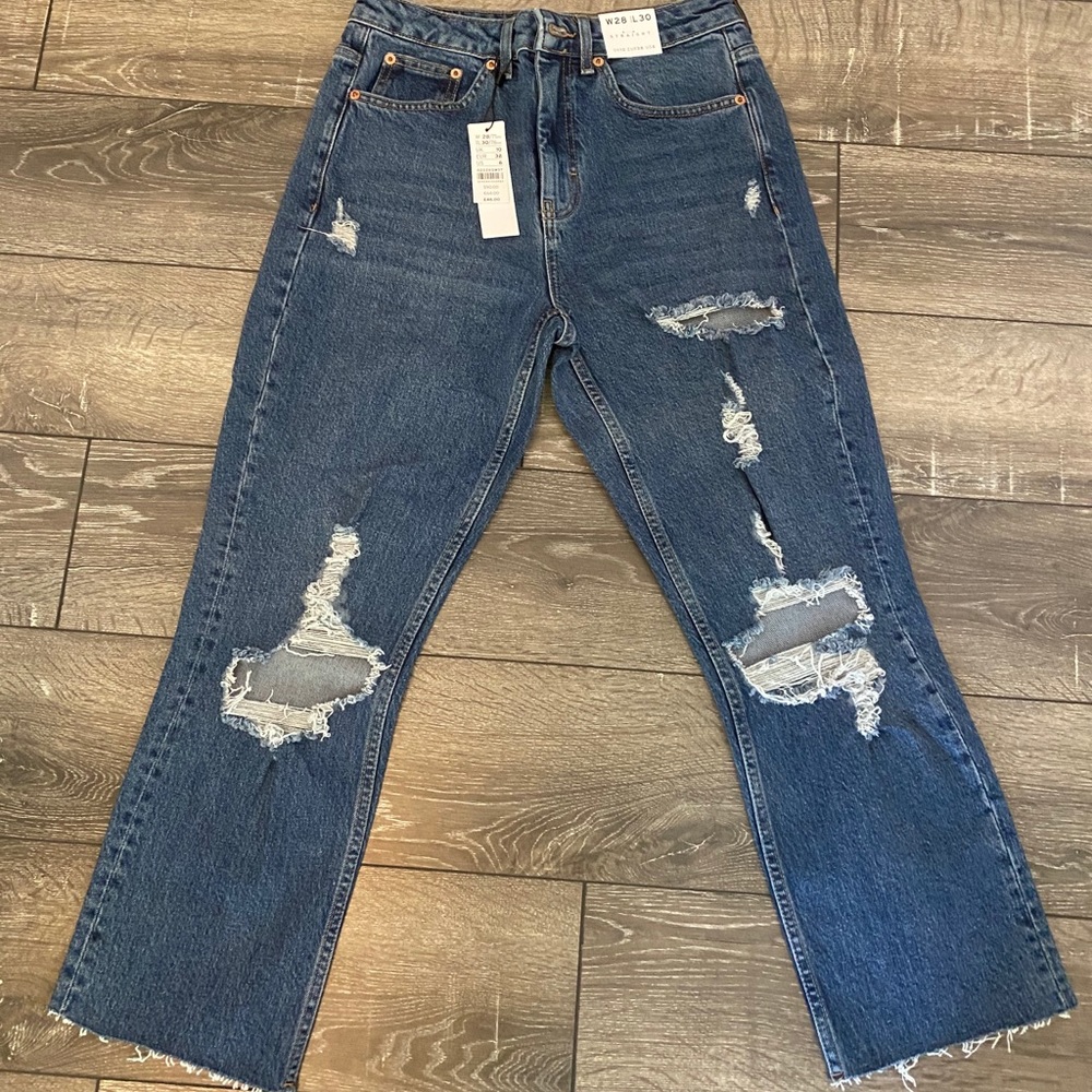 New TOPSHOP straight jeans